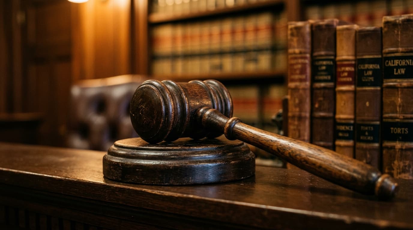 Judge Gavel Background